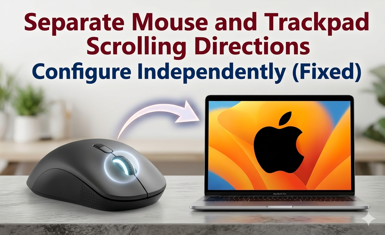 Mac Scroll Direction Wrong? Here's How to Finally Fix It